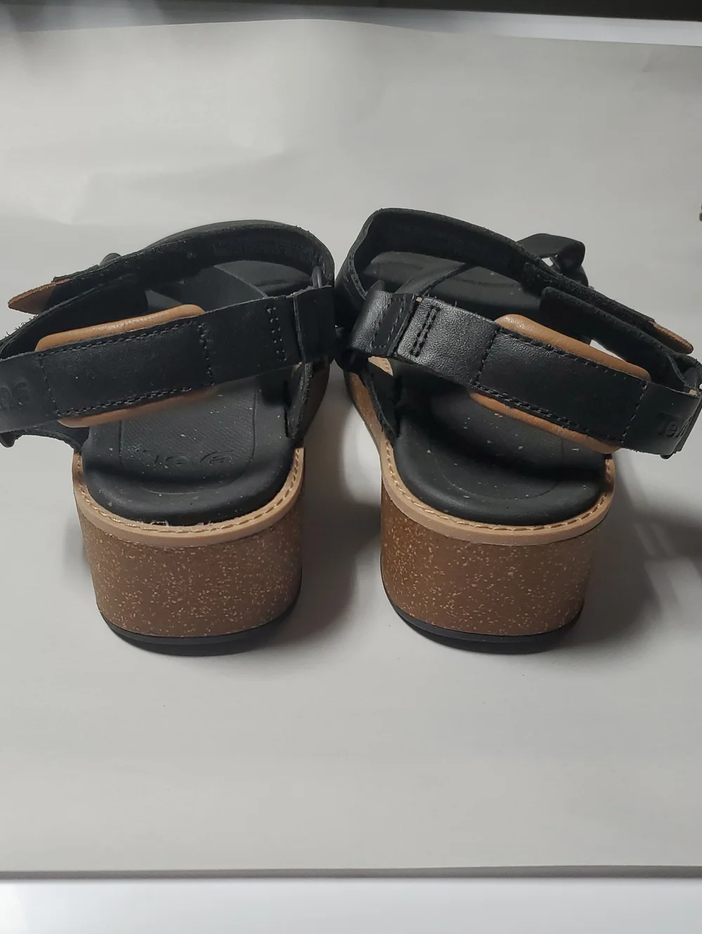 Teva Womens Madera Wedge Sandal Size 8.5 Black Platform